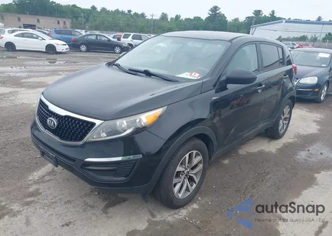 2016 Kia Sportage Lx from USA, damaged, VIN KNDPBCAC4G7864571
